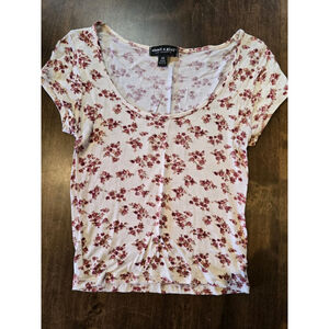 Floral Baby doll Top XS About a Girl